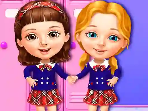 Xogo Sweet Baby Girl Cleanup Messy School en liña