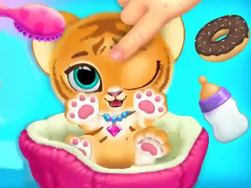 Xogo Baby Tiger Care en liña