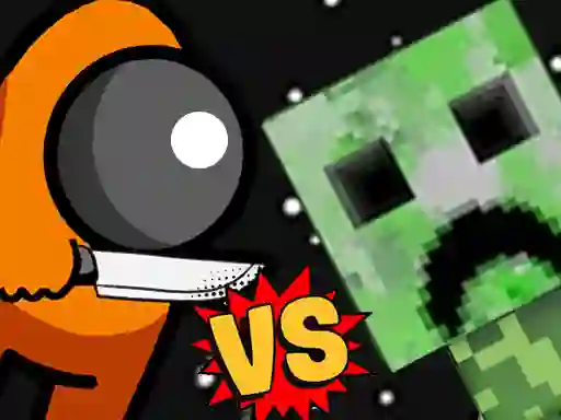 Xogo Among vs Creeper Fight en liña