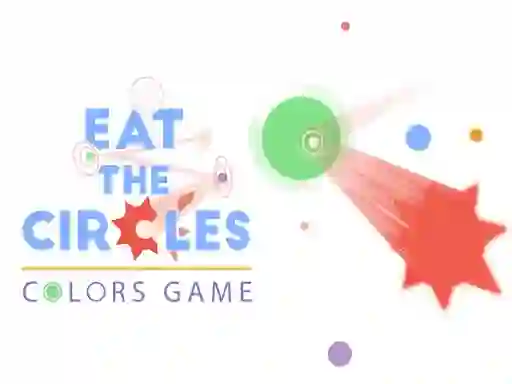 Xogo Eat the circles Colors Game en liña