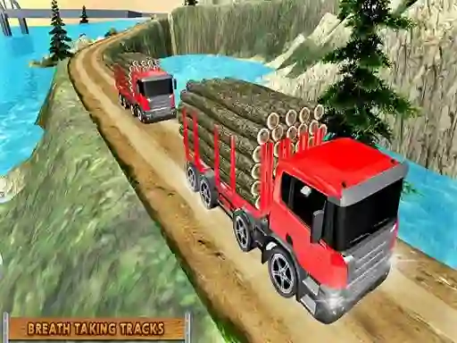 Xogo Truck Hill Drive Cargo Simulator en liña
