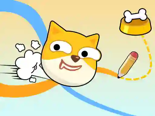 Xogo Doge Rush Draw Home Puzzle en liña