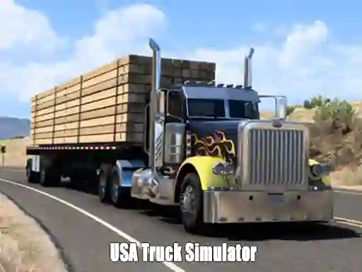 Xogo USA Truck Simulator 2024 en liña