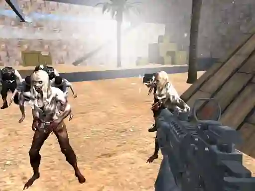 Xogo Combat Strike Zombie Survival Multiplayer en liña