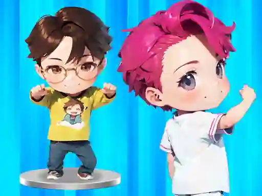 Xogo BTS Chibi Claw Machine en liña