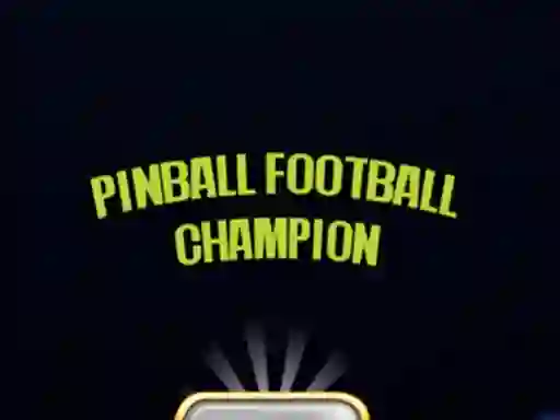 Xogo Pinball Football Champion en liña