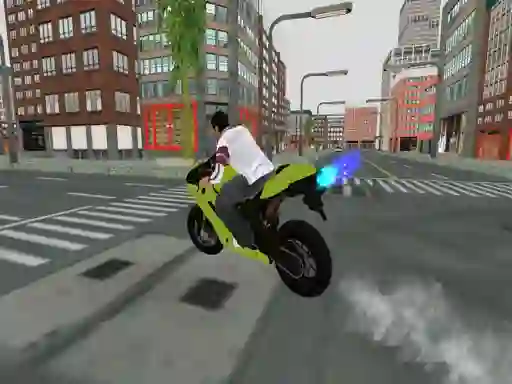 Xogo Heavy Bikes City Parking Game 3D en liña
