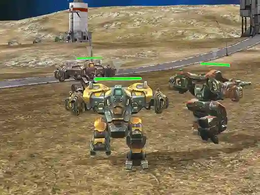 Xogo War Robot Earth Survival en liña