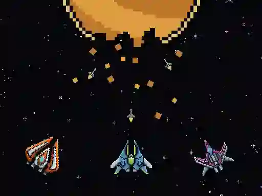 Xogo Galactic Pixel Storm en liña