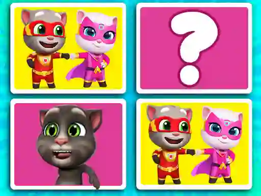 Xogo Talking Tom Match'Up en liña