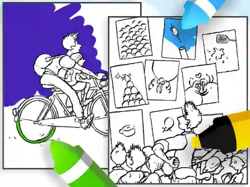Xogo Coloring Book for Adults en liña