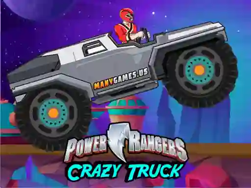 Xogo Power Rangers Crazy Truck en liña