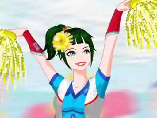 Xogo Cheerleader Dress Up Game en liña