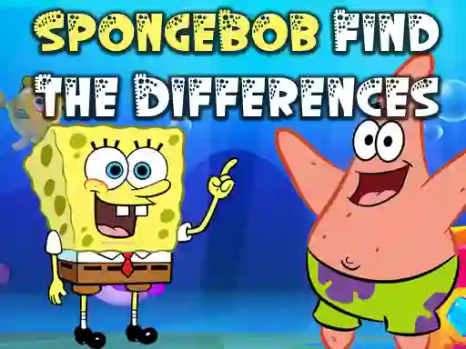 Xogo SpongeBob Find The Differences en liña