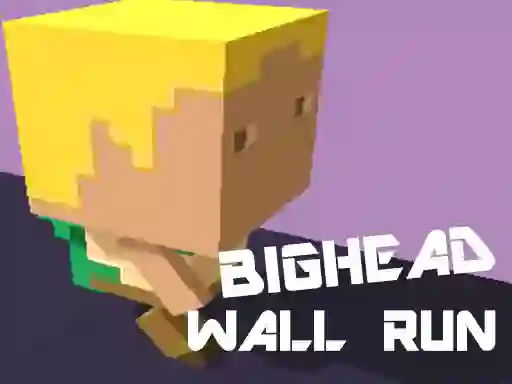 Xogo Big Head Wall Run en liña