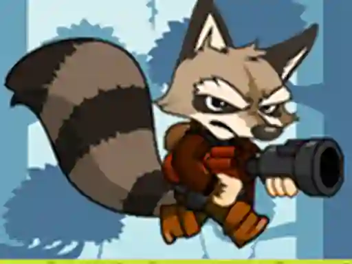 Xogo Raccoon adventure game en liña