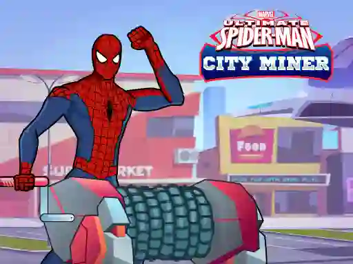 Xogo Spiderman Gold Miner en liña