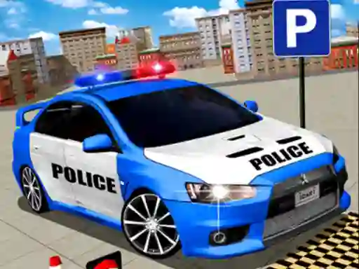 Xogo Modern Police Car Parking 3D en liña