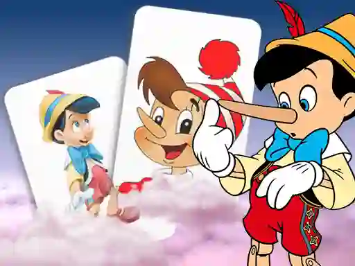 Xogo Pinocchio Memory card Match en liña