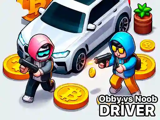 Xogo Obby vs Noob Driver en liña