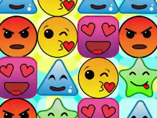 Xogo Emoji Match 3 en liña