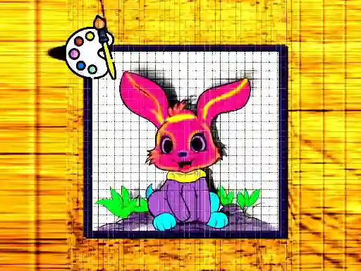 Xogo Easter Eggstravaganza Coloring en liña
