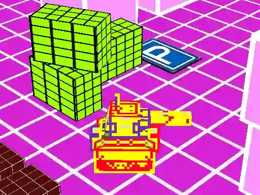 Xogo Little Yellow Tank Adventure en liña