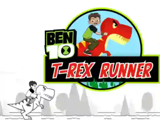 Xogo Ben 10 T-Rex Runner en liña