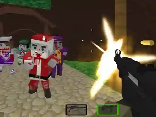 Xogo PGA6 Combat Pixel Vehicle Zombies en liña