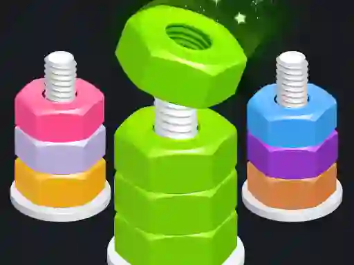 Xogo Nuts Puzzle: Color Sort en liña