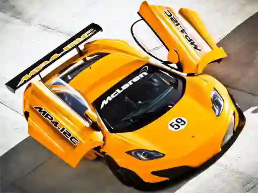 Xogo McLaren GT3 Puzzle en liña
