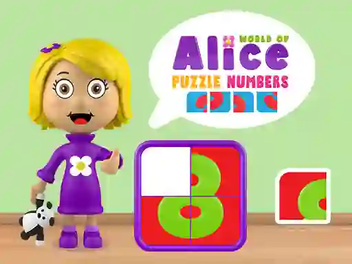 Xogo World of Alice Puzzle Numbers en liña