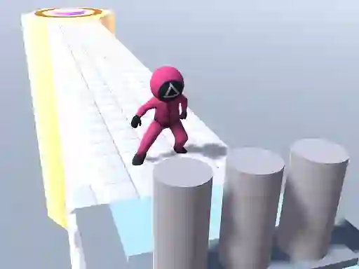 Xogo Squid Gamer Runner Obstacle en liña