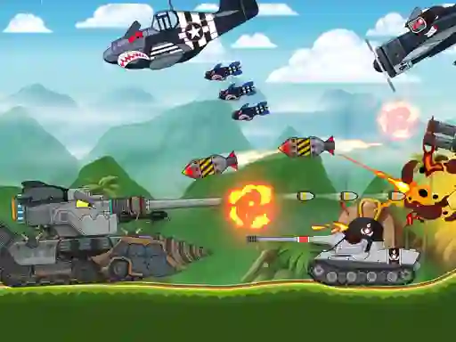 Xogo Tank Battle Tank War en liña