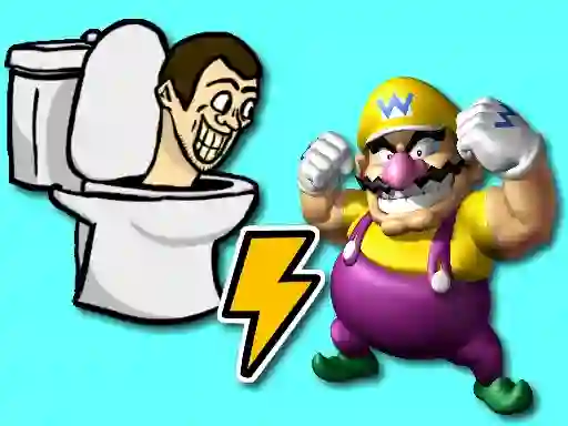 Xogo Skibidi Toilet vs Wario en liña