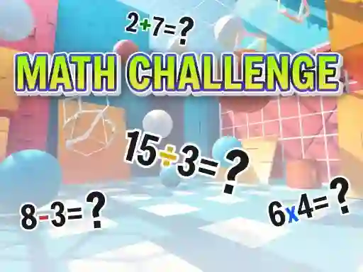 Xogo Math challenge en liña