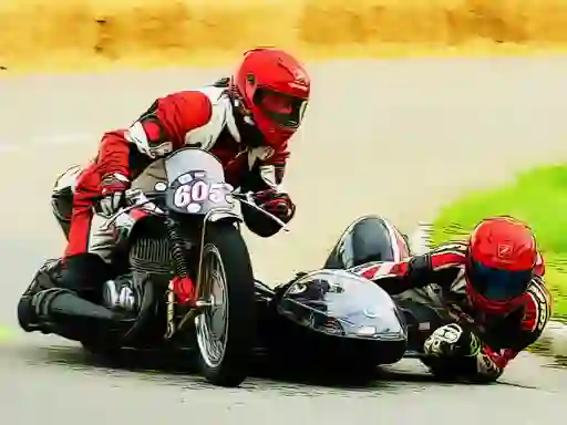Xogo Sidecar Racing Puzzle en liña