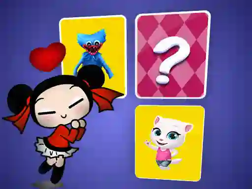Xogo Pucca Memory Card Match en liña