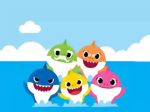 Xogo Baby Shark Coloring en liña