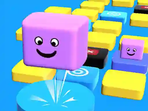 Xogo Jump Stacky Cube 3D en liña