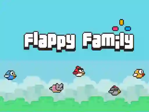 Xogo Flappy Family en liña