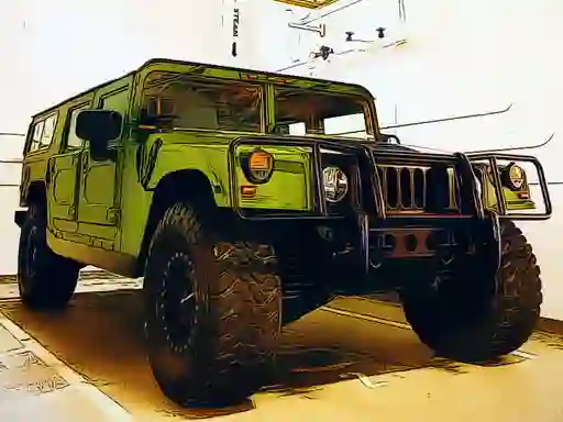 Xogo U.S.Army SUV Vehicles en liña