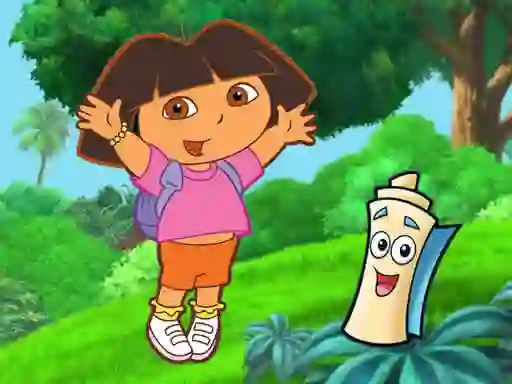 Xogo Dora Hidden Maps en liña
