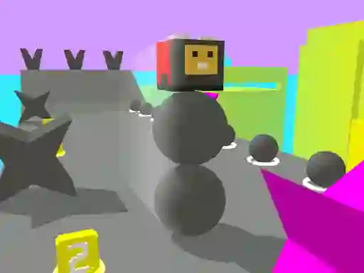 Xogo Stack Fire Rider 3D en liña