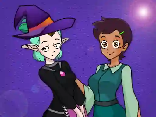 Xogo Owl Witch BFF Dress Up en liña