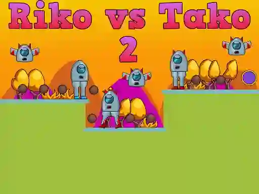 Xogo Riko vs Tako 2 en liña