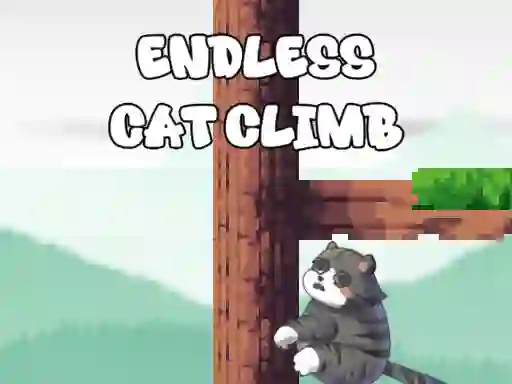 Xogo Endless Cat Climb en liña
