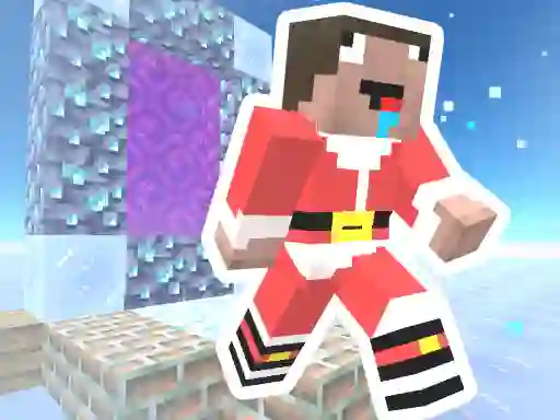 Xogo Noob Steve Christmas en liña