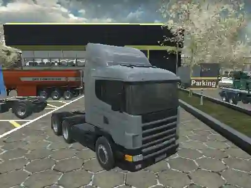 Xogo American 18 Wheeler Truck Sim en liña