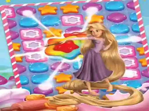 Xogo Play Rapunzel Sweet Matching Game en liña